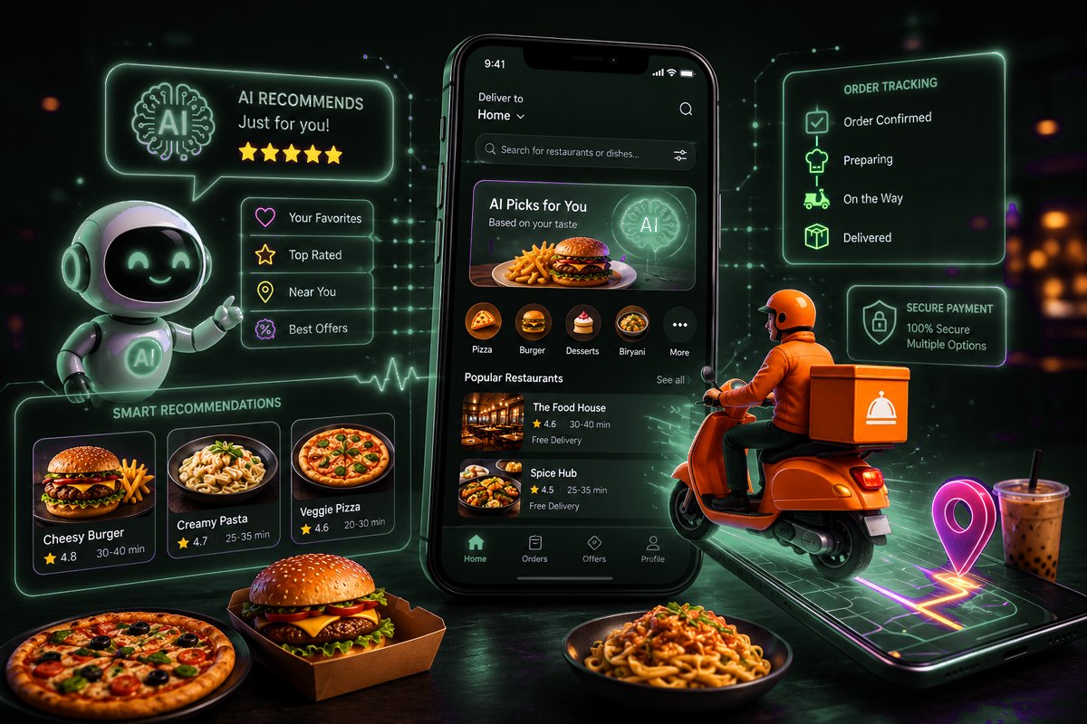 AI-powered online food ordering